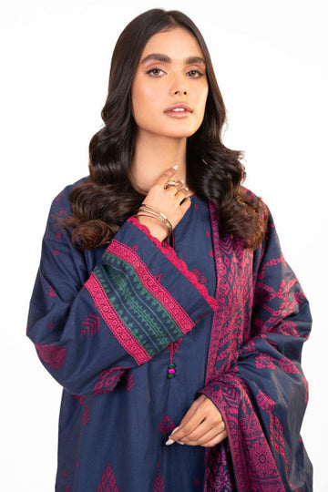 Alkaram FW-16.1-22-Blue Winter Collection 2022 Online Shopping